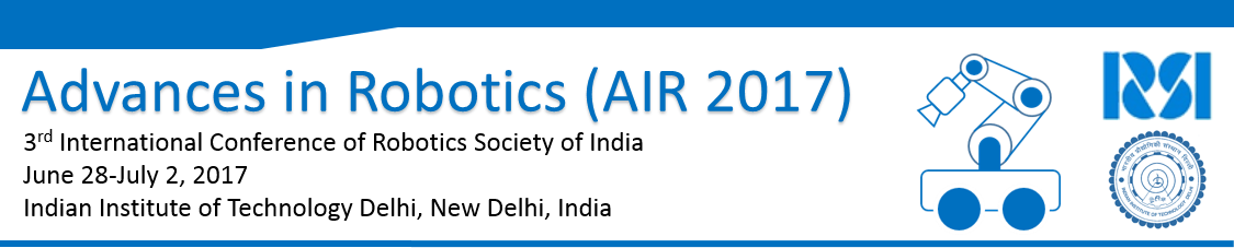 Advances in Robotics (AIR 2017)